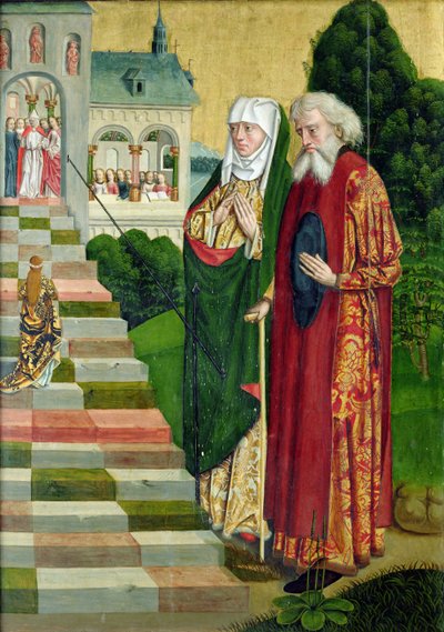Darstellung der Jungfrau, vom Kuppelaltar, 1499 von Absolon Stumme